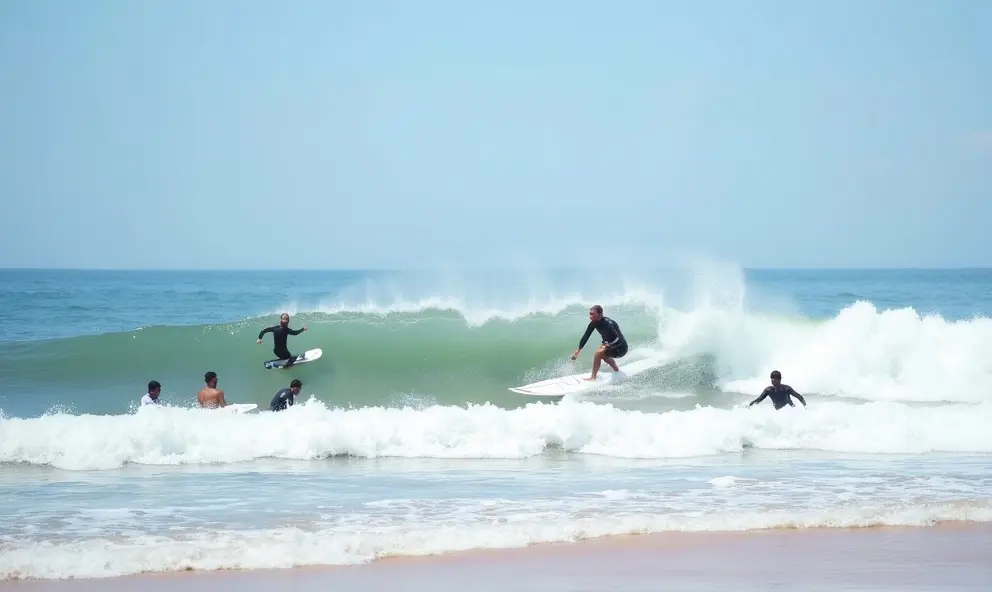 3) Spots surf : là où l'océan devient une expérience 3) Spots surf : là où l'océan devient une expérience