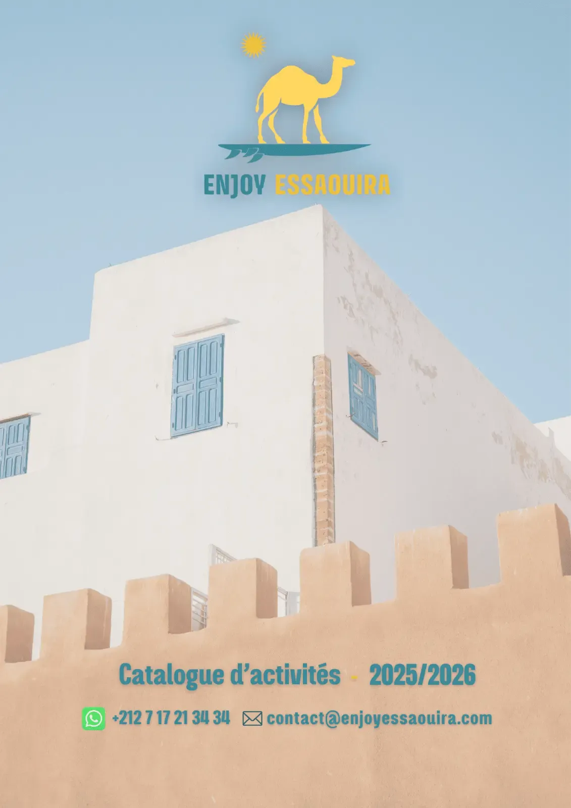Cover du catalogue français Enjoy Essaouira
