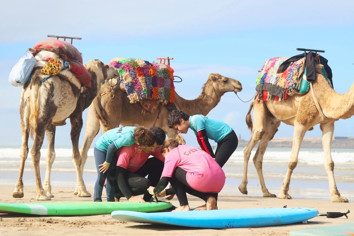 Cours semi-privés (2 pers max) - Surf Essaouira Cours semi-privés (2 pers max)